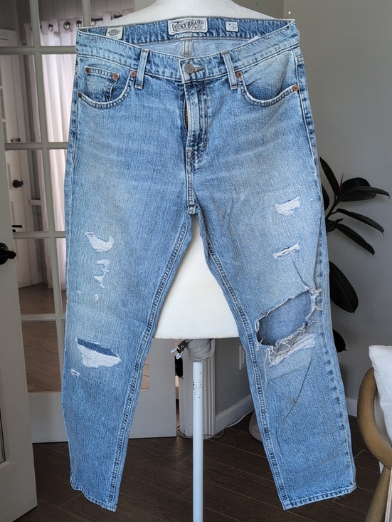 Lucky Brand Denim - Vintage Y2K Lucky Brand Distressed Sienna Slim Boyfriend Jeans
